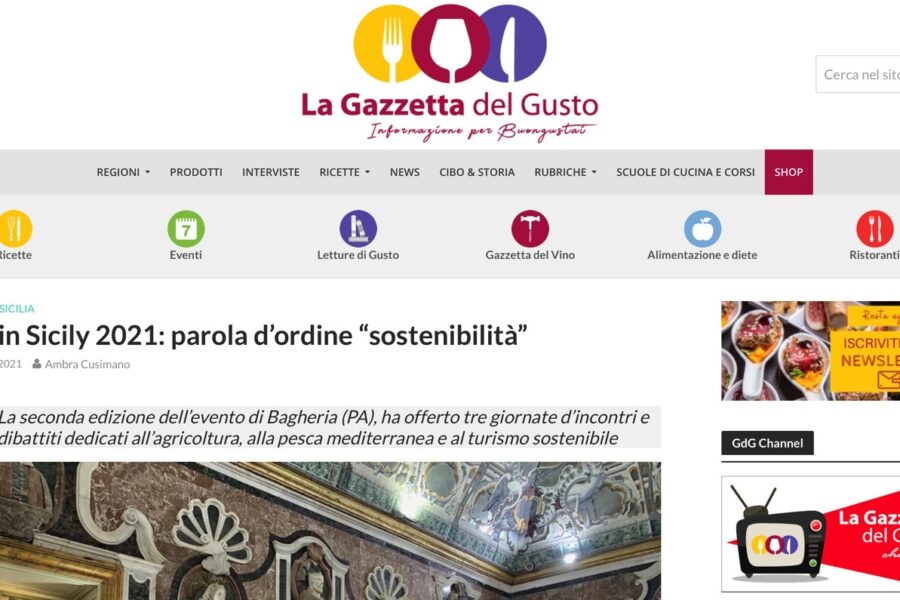 Bio in Sicily 2021: parola d’ordine “sostenibilità”